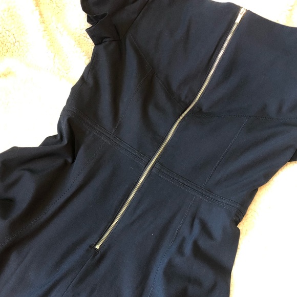 Ann Taylor Flare Black Dress - Picture 5 of 7